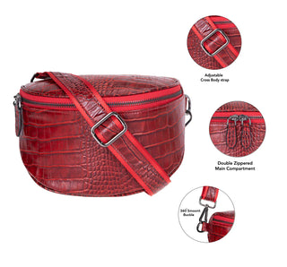 Bouletta Crossbody Bag Alora Leather Crossbody Bag Premium Koruma