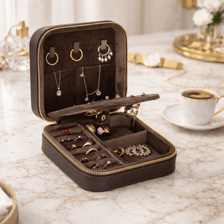 Bouletta Organizer Amanda Mücevher Kutusu, Large Premium Koruma