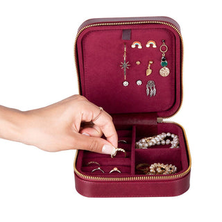 Bouletta Organizer Amanda Mücevher Kutusu, Large Premium Koruma