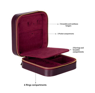 Bouletta Organizer Amanda Mücevher Kutusu, Large Premium Koruma