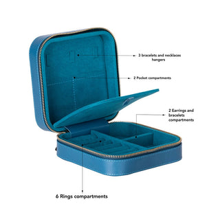 Bouletta Organizer Amanda Mücevher Kutusu, Large Premium Koruma