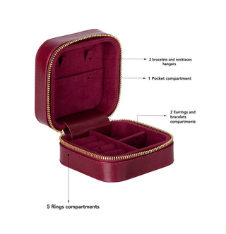 Bouletta Organizer Amanda Mücevher Kutusu, Medium Premium Koruma