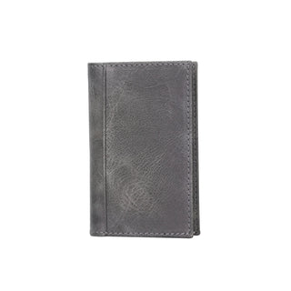 Bouletta Card Holder Gray Andy Leather Card Holder Premium Koruma