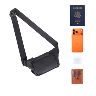 Bouletta Crossbody Bag Apex Leather Waist Bag Premium Koruma