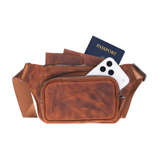 Bouletta Crossbody Bag Apex Leather Waist Bag Premium Koruma