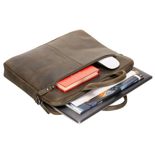 Bouletta Laptop Briefcase Apollo Leather Business Briefcase / Laptop Case 14" Premium Koruma