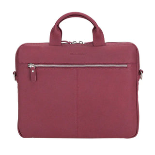 Bouletta Laptop Briefcase Currant Apollo Leather Business Briefcase / Laptop Case 14" Premium Koruma