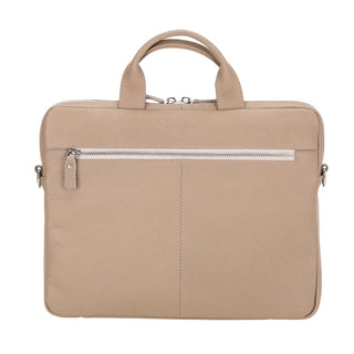 Bouletta Laptop Briefcase Mink Apollo Leather Business Briefcase / Laptop Case 14" Premium Koruma