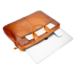 Bouletta Laptop Briefcase Apollo Leather Business Briefcase / Laptop Case 16" Premium Koruma