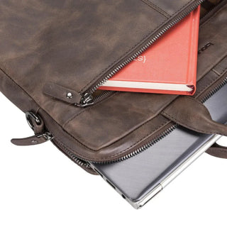 Bouletta Laptop Briefcase Apollo Leather Business Briefcase / Laptop Case 16" Premium Koruma
