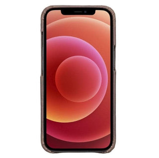 Bouletta Cep Telefonu Kılıfları Apple iPhone 12 Serisi Tam Deri Kaplama Arka Kapak Premium Koruma