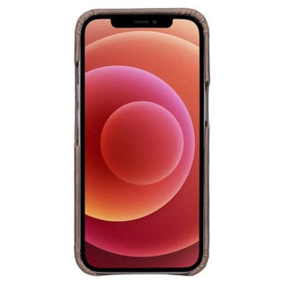 Bouletta Cep Telefonu Kılıfları Apple iPhone 12 Serisi Tam Deri Kaplama Arka Kapak Premium Koruma