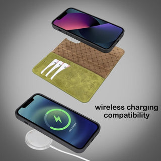 Bouletta Cep Telefonu Kılıfları Apple iPhone 13 Pro Serisi Cüzdanlı Çıkarılabilir Deri Kılıf Premium Koruma