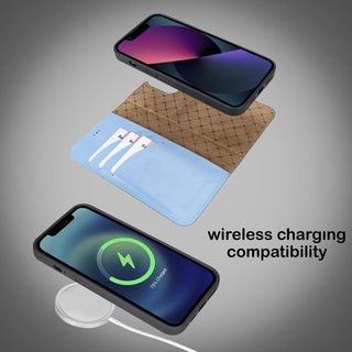 Bouletta Cep Telefonu Kılıfları Apple iPhone 13 Pro Serisi Cüzdanlı Çıkarılabilir Deri Kılıf Premium Koruma