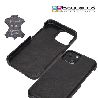 Bouletta Cep Telefonu Kılıfları Apple iPhone 13 Serisi Tam Deri Kaplama Arka Kapak Premium Koruma