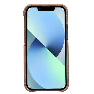Bouletta Cep Telefonu Kılıfları Apple iPhone 13 Serisi Tam Deri Kaplama Arka Kapak Premium Koruma