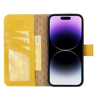 Bouletta Cep Telefonu Kılıfları Apple iPhone 14 Serisi Cüzdanlı Çıkarılabilir Deri Kılıf - Özel Renkler Premium Koruma