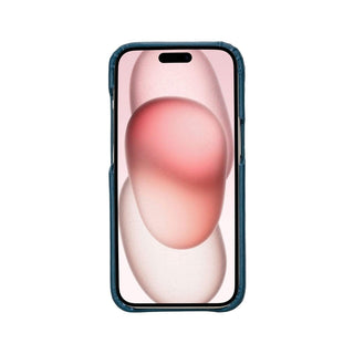 Bouletta Cep Telefonu Kılıfları Apple iPhone 15 Serisi Tam Deri Kaplama Arka Kapak Premium Koruma