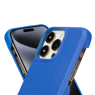 Bouletta Cep Telefonu Kılıfları Apple iPhone 15 Serisi Tam Deri Kaplama Arka Kapak Premium Koruma