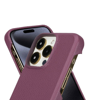 Bouletta Cep Telefonu Kılıfları Apple iPhone 15 Serisi Tam Deri Kaplama Arka Kapak Premium Koruma