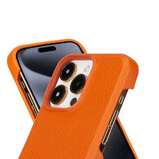 Bouletta Cep Telefonu Kılıfları Apple iPhone 15 Serisi Tam Deri Kaplama Arka Kapak Premium Koruma