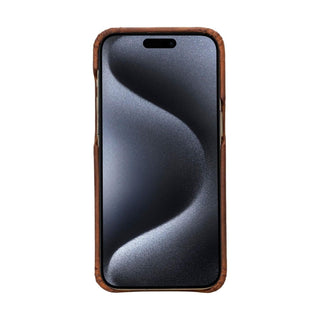 Bouletta Cep Telefonu Kılıfları Apple iPhone 15 Serisi Tam Deri Kaplama Arka Kapak Premium Koruma