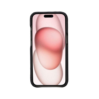 Bouletta Cep Telefonu Kılıfları Apple iPhone 15 Serisi Tam Deri Kaplama Arka Kapak Premium Koruma
