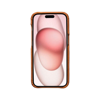 Bouletta Cep Telefonu Kılıfları Apple iPhone 15 Serisi Tam Deri Kaplama Arka Kapak Premium Koruma