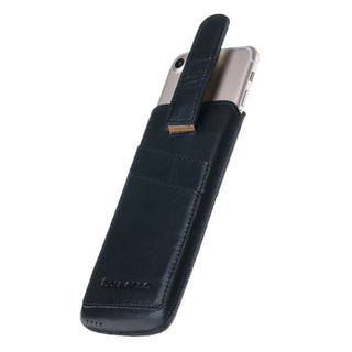 Bouletta Cep Telefonu Kılıfları Apple iPhone Serisi ile Uyumlu Kartlıklı Deri Kese Kılıf Premium Koruma