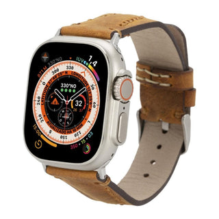 Bouletta Kol Saati Kayışları Antik Taba Apple Watch Deri Kayış – Avila Premium Koruma