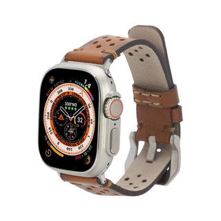 Bouletta Kol Saati Kayışları Taba Apple Watch Deri Kayış – Chester Vigo Premium Koruma