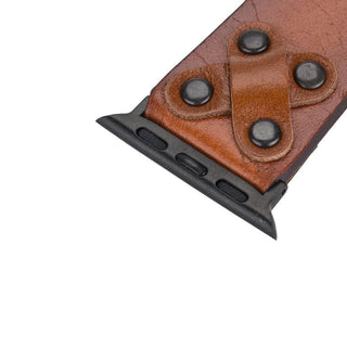 Bouletta Kol Saati Kayışları Apple Watch Deri Kayış – Glasgow Cross Premium Koruma