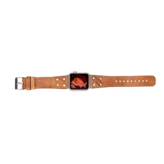 Bouletta Kol Saati Kayışları Apple Watch Deri Kayış – Glasgow Cross Premium Koruma