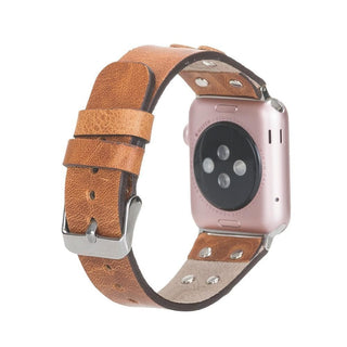 Bouletta Kol Saati Kayışları Apple Watch Deri Kayış – Glasgow Cross Premium Koruma