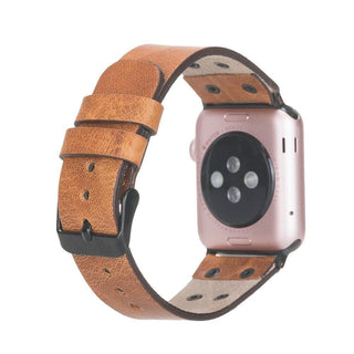 Bouletta Kol Saati Kayışları Apple Watch Deri Kayış – Glasgow Cross Premium Koruma