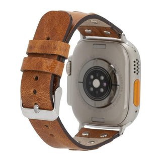 Bouletta Kol Saati Kayışları Apple Watch Deri Kayış – Glasgow Cross Premium Koruma