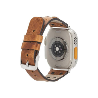 Bouletta Kol Saati Kayışları Apple Watch Deri Kayış – Glasgow Cross Premium Koruma