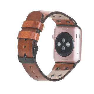 Bouletta Kol Saati Kayışları Apple Watch Deri Kayış – Glasgow Cross Premium Koruma