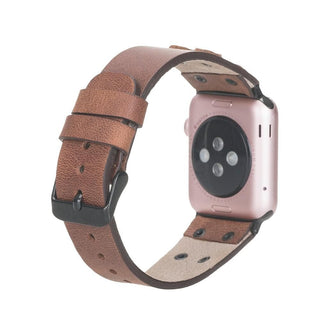 Bouletta Kol Saati Kayışları Apple Watch Deri Kayış – Glasgow Cross Premium Koruma