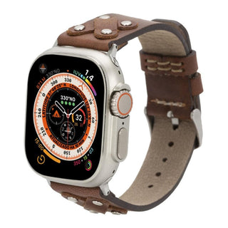 Bouletta Kol Saati Kayışları Apple Watch Deri Kayış – Glasgow Cross Premium Koruma