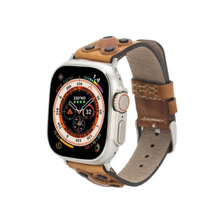 Bouletta Kol Saati Kayışları Apple Watch Deri Kayış – Glasgow Cross Premium Koruma