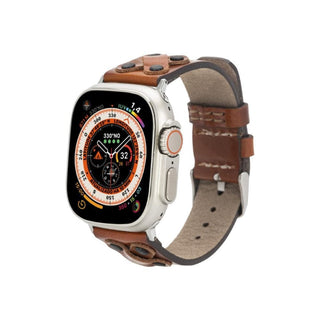 Bouletta Kol Saati Kayışları Apple Watch Deri Kayış – Glasgow Cross Premium Koruma