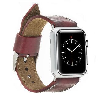 Bouletta Kol Saati Kayışları Apple Watch Deri Kayış – Hereford Klasik Renkli Premium Koruma