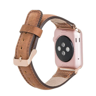Bouletta Kol Saati Kayışları Apple Watch Deri Kayış – Hereford Klasik Renkli Premium Koruma