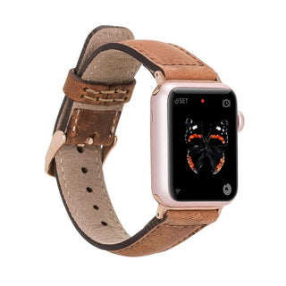 Bouletta Kol Saati Kayışları Apple Watch Deri Kayış – Hereford Klasik Renkli Premium Koruma