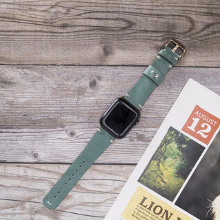 Bouletta Kol Saati Kayışları Apple Watch Deri Kayış – Hereford Klasik Renkli Premium Koruma