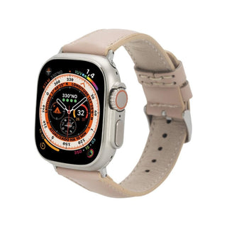 Bouletta Kol Saati Kayışları Açık Pembe Apple Watch Deri Kayış – Hereford Klasik Renkli Premium Koruma