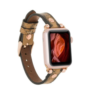 Bouletta Kol Saati Kayışları Kahve Apple Watch Deri Kayış – Osbom Premium Koruma
