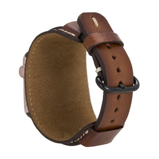 Bouletta Kol Saati Kayışları Apple Watch Deri Kayış – Salford Cuff Premium Koruma