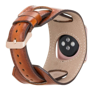 Bouletta Kol Saati Kayışları Apple Watch Deri Kayış – Salford Cuff Premium Koruma